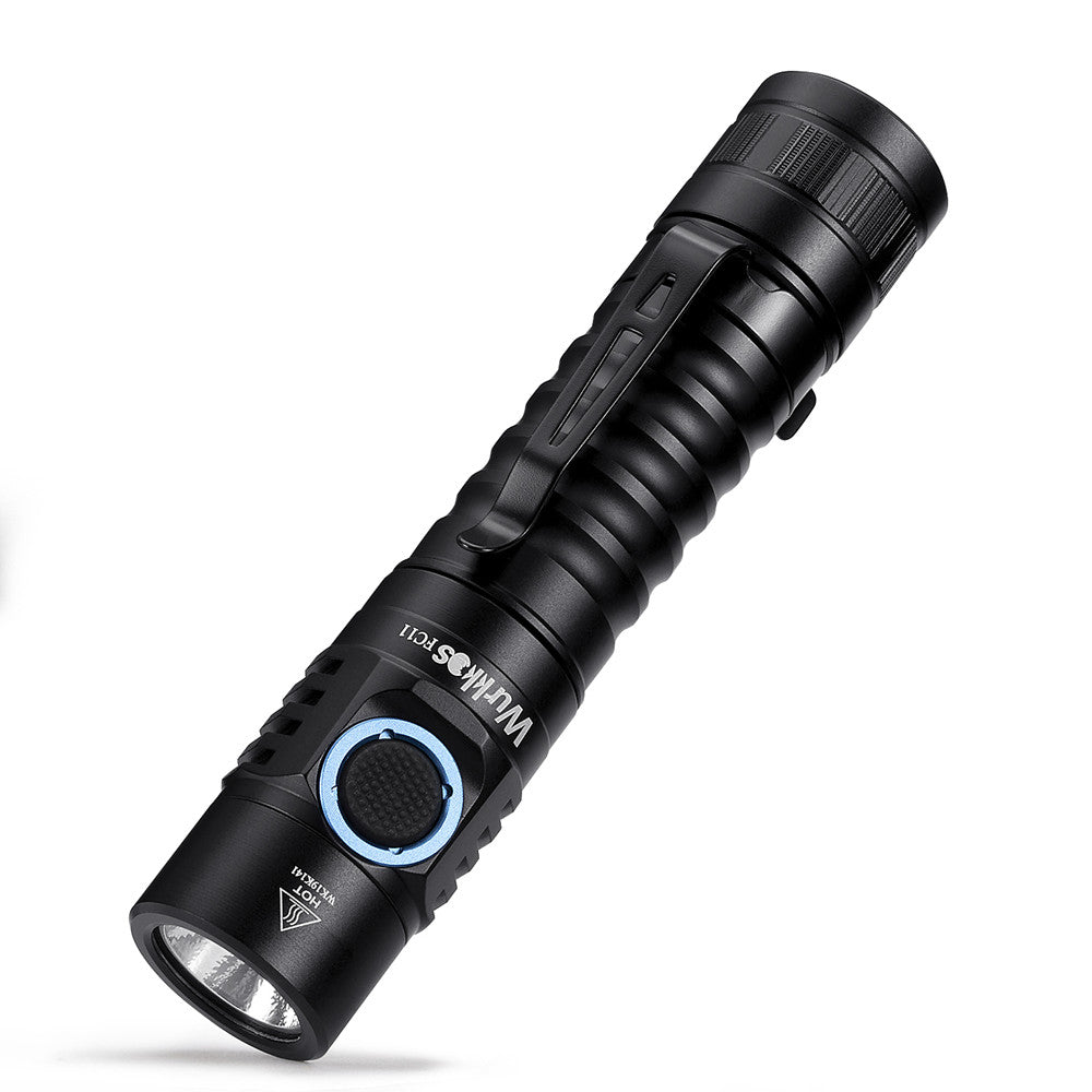 Wurkkos FC11 LH351D 90 CRI 18650 LED Flashlight with Magnetic Tail 2 Groups USB-C Rechargeable