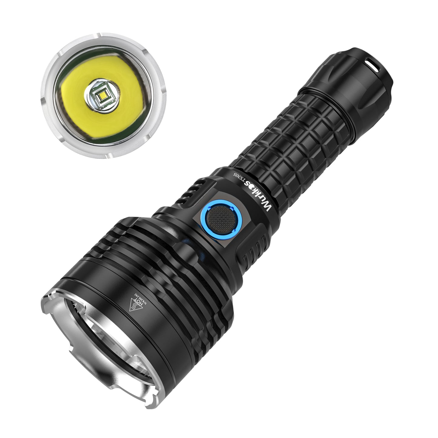 【Clearance】Wurkkos WK40 Rechargeable Multicolor Flashlight, 4*LEDs with TIR Optics, Colorful Infinite Gradient, 21700 Battery